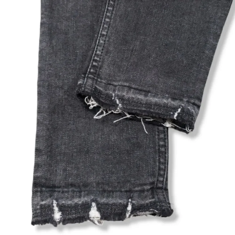 Gap Jeans Size 14 Girls Gap Denim Sky High Skinny Ankle Jeans Raw Hem Stretch